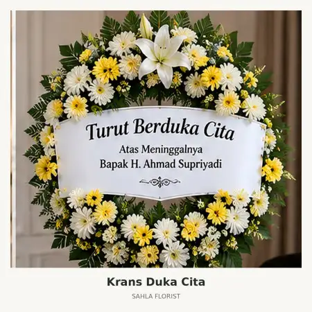 Krans Bunga Duka Suhat Malang